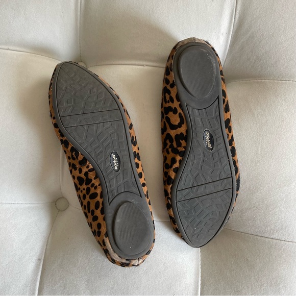 Leopard Mohair pointed toe flats - Picture 5 of 6